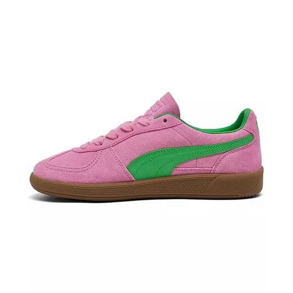 Size 8.5 - Women’s PUMA PALERMO SPECIAL [397549-01] UK6 Pink Green Shoes - Picture 5 of 10